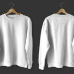 White Sweater Front and Back